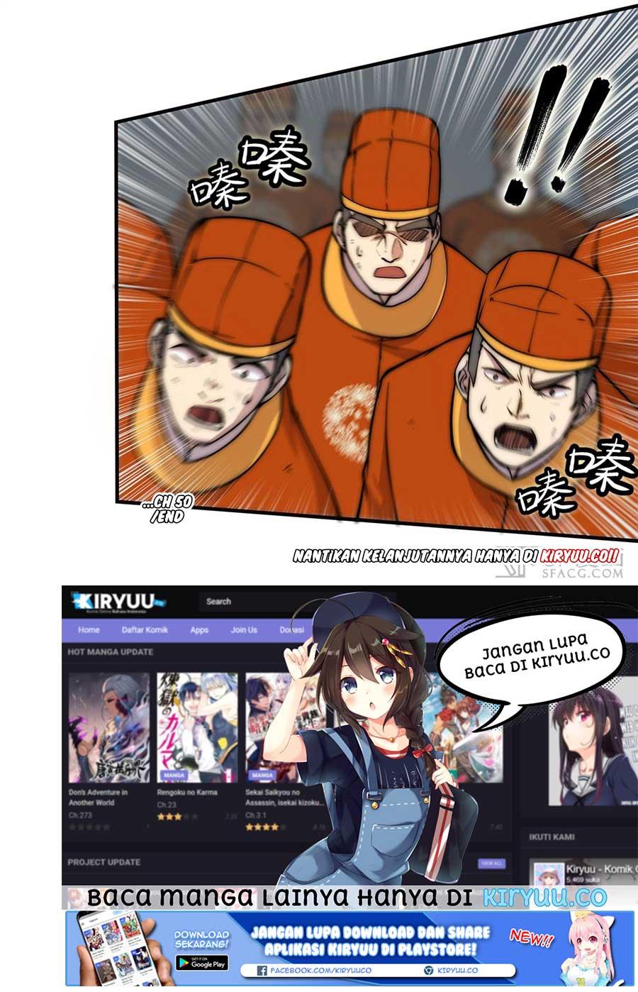 Martial King’s Retired Life Chapter 50 Bahasa Indonesia